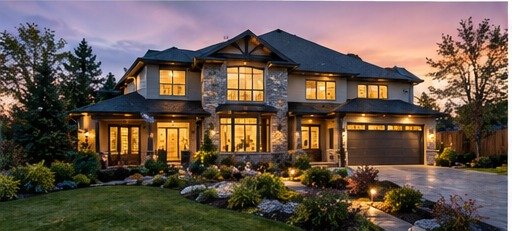 Custom home build layout