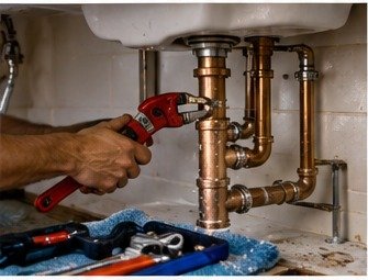 Illustration of pipework and fittings